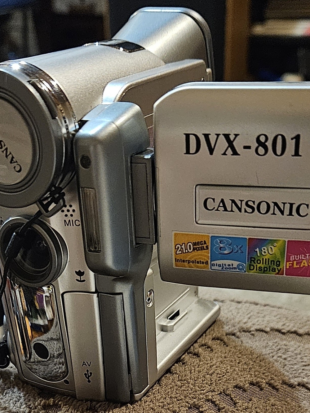 DVX-801 Silver Digital Camcorder